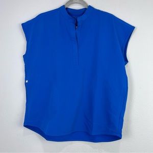 Rafaela Figs Top Royal Blue